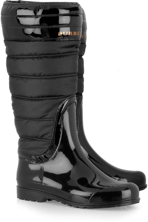 burberry quilted buckle boots|burberry boots for women.